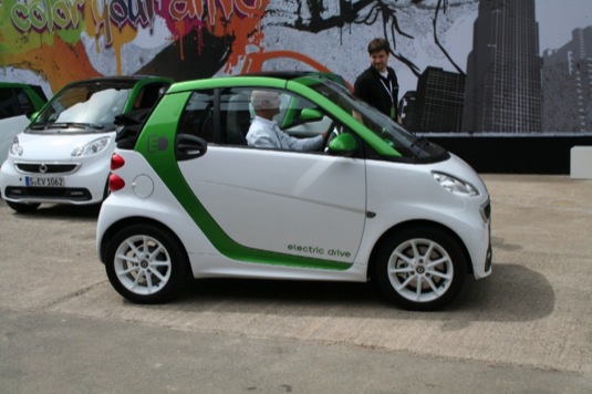 auto elektromobil Smart ED fortwo
