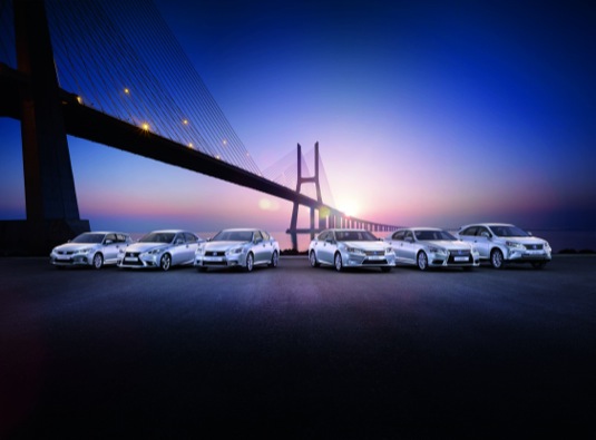 auto hybridní automobily Lexus vše