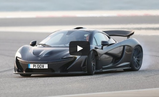 auto McLaren P1 plug-in hybrid supersport