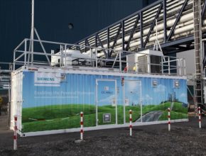 auto Siemens čistá výroba vodíku