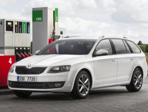 auto Škoda Octavia G-TEC s pohonem na CNG zemní plyn