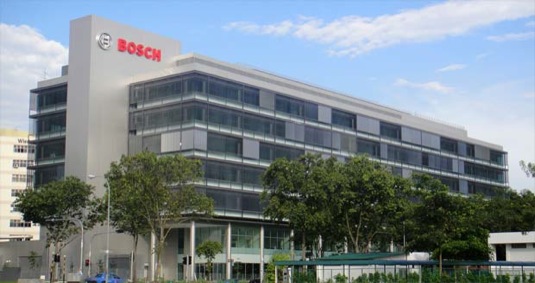 auto Bosch budova