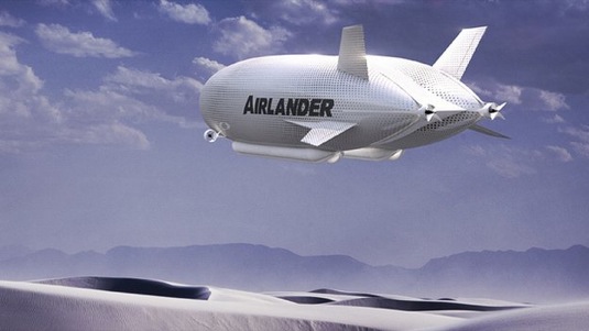 auto AirLander vzducholoď společnosti Hybrid Air Vehicles