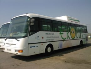 auto ekobus autobus na stlačený zemní plyn CNG