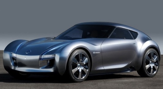 auto Nissan Esflow elektrický sporťák