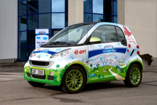 auto elektromobil Smart fortwo ED electric drive madeta