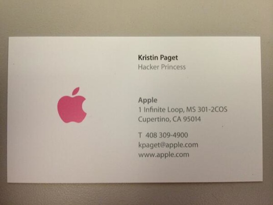 auto Kristin Paget Apple Hacker Princess