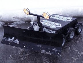 odklízení sněhu RC 6WD Robot