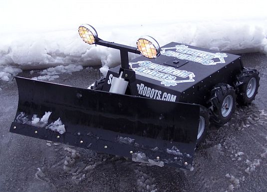 odklízení sněhu RC 6WD Robot
