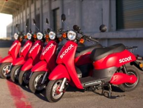 auto Scoot půjčovna elektroskútrů San Francisko