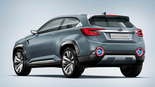 auto Subaru Viziv 2 plug-in hybrid autosalon Ženeva 2014