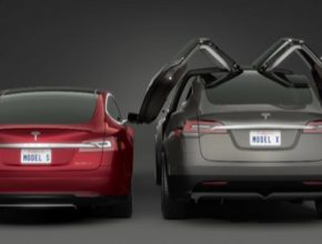 auto Tesla Model X elektromobil elektrické auto SUV