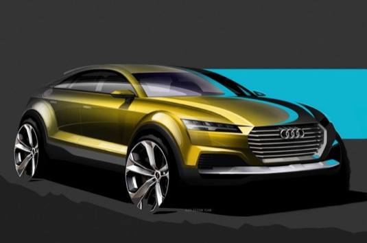 auto Audi Q4 plug-in hybrid koncept autosalon Peking