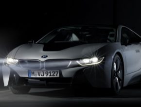auto plug-in hybrid BMW i3 OLED osvětlení světla