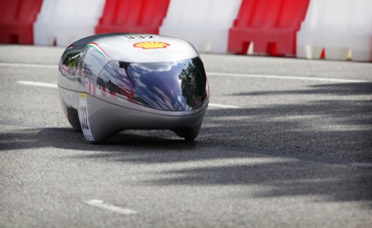Shell Eco-Marathon Europe 2014: prototyp jednoho z vézítek