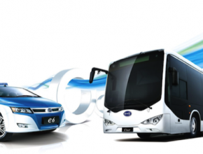 auto elektromobily elektrobusy BYD autobusy elektrická auta taxi