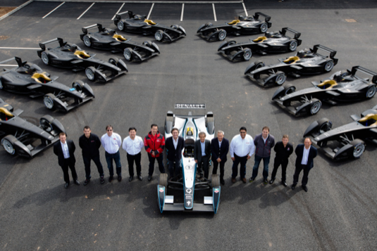 auto elektromobily elektrické Formule E 2014