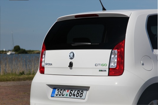 auto Škoda Citigo G-TEC na stlačený zemní plyn CNG