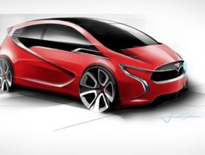 auto elektromobil Tesla Model E levné elektrické auto pro masový trh
