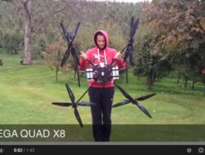 Big QuadCopter X8