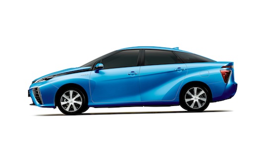 auto na vodík Toyota FCV