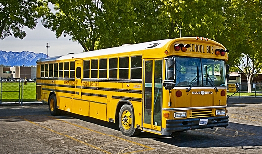 Americký školní autobus Blue Bird All Americans