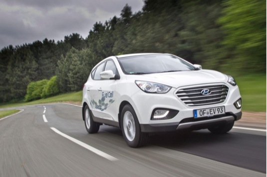 auto na vodík Hyundai Tucson i35 Fuel Cell palivové články