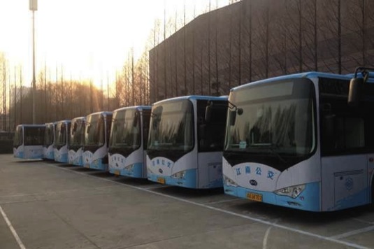 auto elektrobus BYD elektrické autobusy Čína