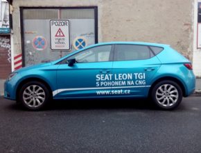 auto na plyn test Seat Leon TGI