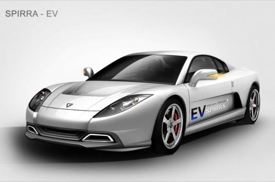 auto Oullim Motors Spirra Electric elektrický supersport elektromobil