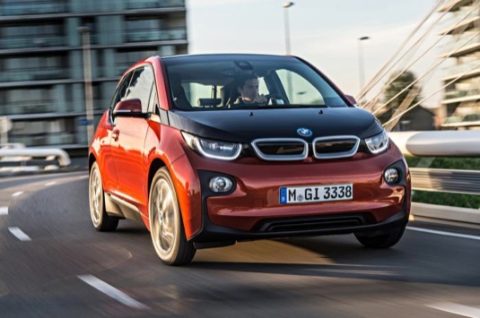 auto elektromobil BMW i3 vodíkové auto na vodík