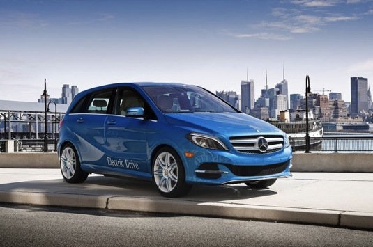 auto elektromobil elektroauto elektrický vůz Mercedes-Benz třídy B Electric Drive (ED)
