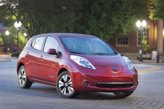 auto elektromobil Nissan Leaf