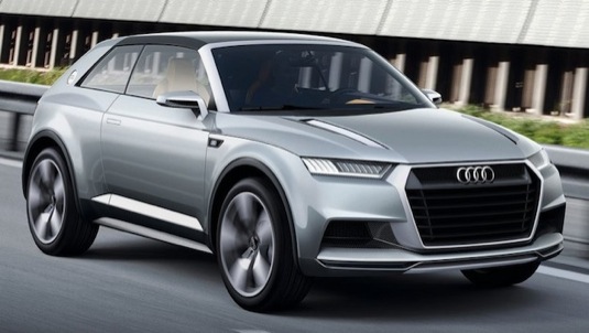 auto Audi koncept Q8