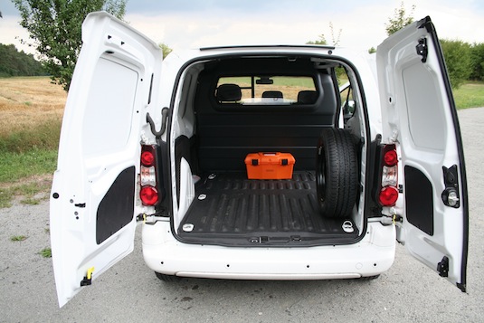 auto test peugeot partner furgon electric elektrická dodávka elektrododávka