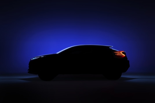 auto autosalon Paříž Toyota Hybrid nový koncept crossoveru C-HR