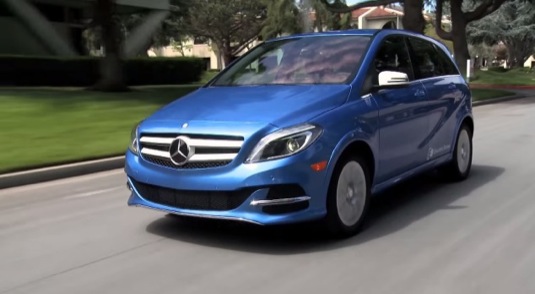 auto elektromobil Mercedes-Benz třídy B ED