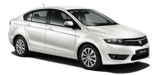 auto Proton Preve jako plug-in hybrid