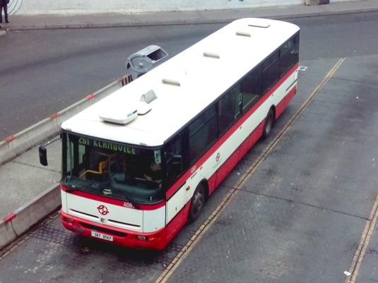 auto autobusy Praha zemní plyn CNG
