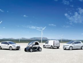 auto elektromobily Renault Zoe, Twizy, Fluence a Kangoo Z.E.