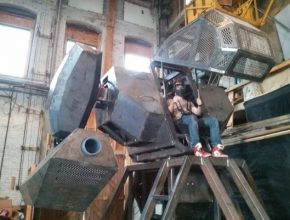 MegaBot obří ocelový robot
