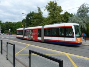 auto tramvaje Olomouc rozšíření tratí