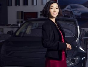 auto Tesla Motors China Veronica Wu Čína