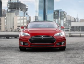 auto elektromobil Tesla Model S Austrálie Sydney