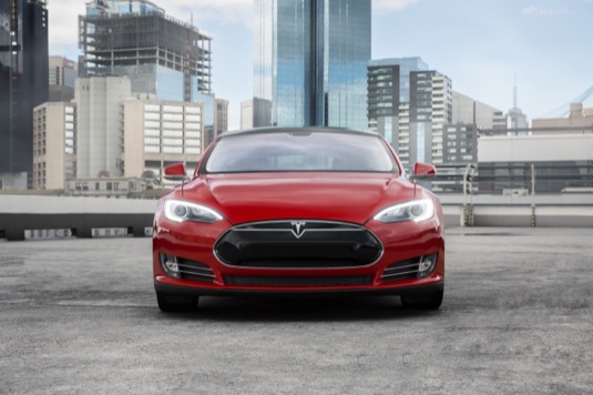auto elektromobil Tesla Model S Austrálie Sydney