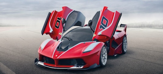 auto Ferrari FXX K supersport