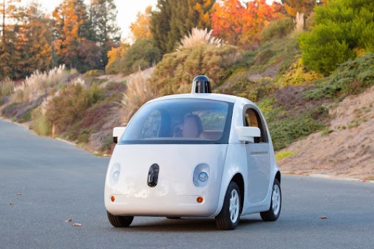 auto robotické řízení Google