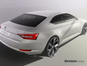 auto Nová Škoda Superb představuje revoluci známého tvarosloví značky. Nová designová skica ukazuje expresivně pojatou limuzínu, kvalitní a plnou vášně. Design je propracovaný, elegantní, dynamický, svébytný, moderní a expresivní.