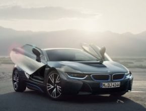 auto plug-in hybrid BMW i8 reklama Gus Van Sant