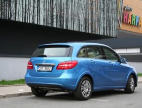 auto test Mercedes-Benz třídy B na plyn CNG